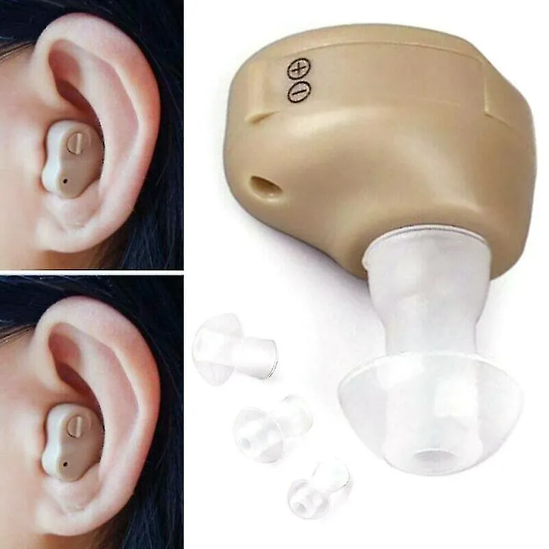 Mini Amplificador De Aparelho Auditivo Invisível - De