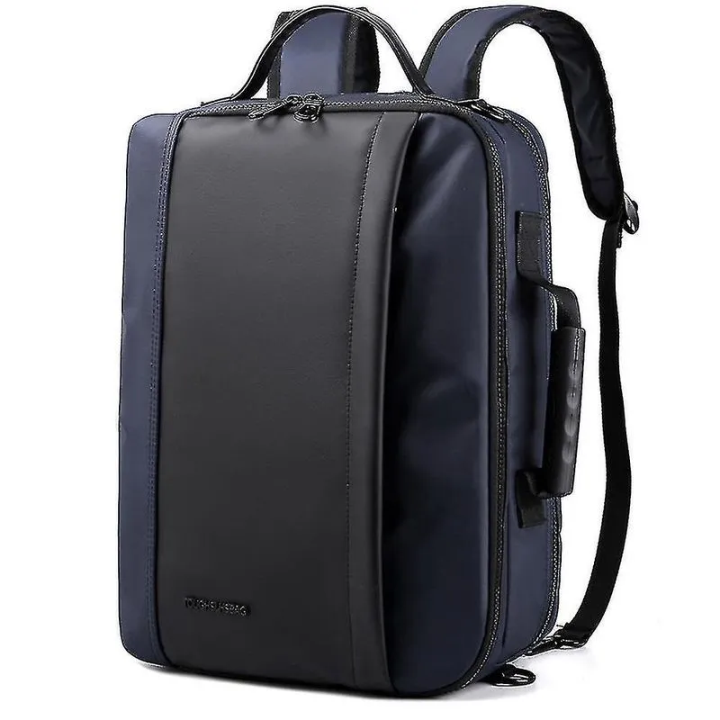 Mochilas mensageiro masculino mochila de viagem de lazer azul marinho
