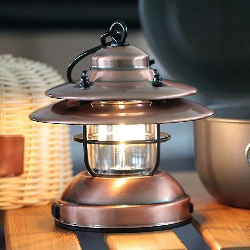 Luzes de acampamento lanternas mini lanterna de acampamento pendurada usb luz ao ar livre lâmpada de jardim resistente à água com 2 modos de iluminação para