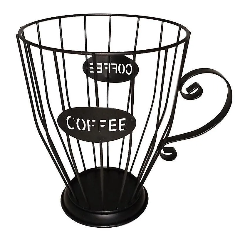Filtros de água da cafeteira cesta de armazenamento de cápsula de café de grande capacidade titular organizador de cápsulas de café cesta