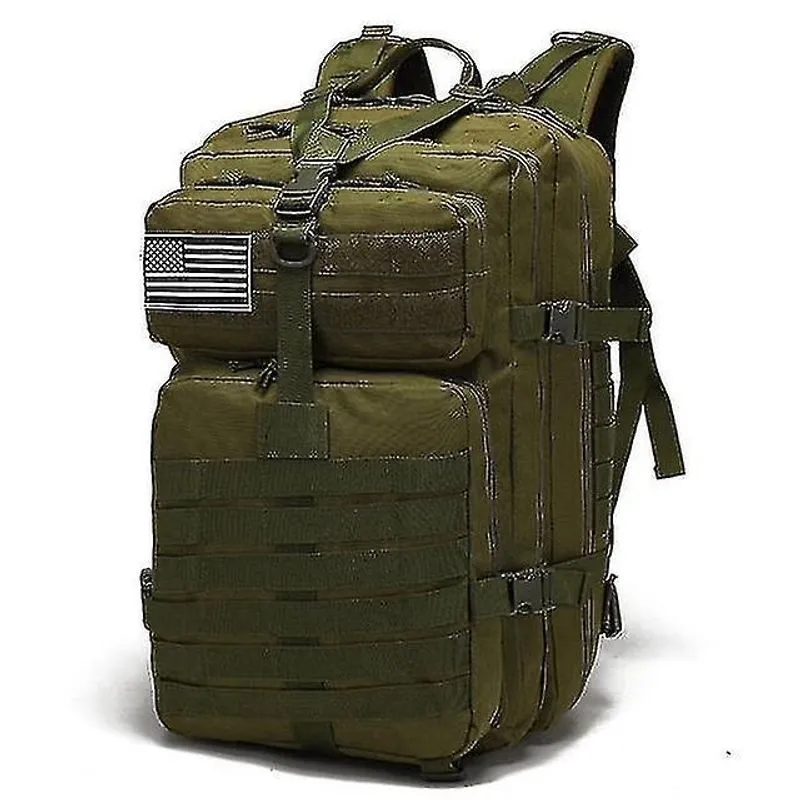 Mochilas mochila militar mochila piquenique cordão campo sobrevivência 800d impermeável oxford 40l cintura camping