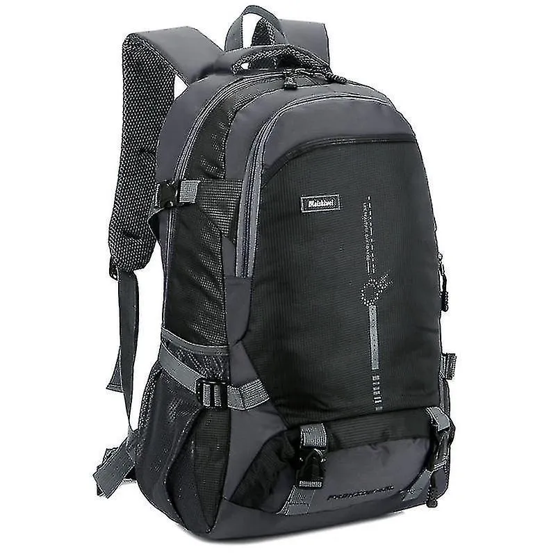 Mochilas masculinas esportivas e lazer mochila de viagem ao ar livre preta