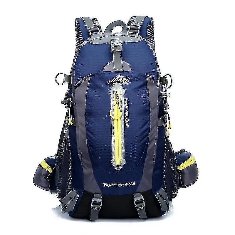Mochilas caminhadas camping montanhismo mochila para homens mulheres azul escuro
