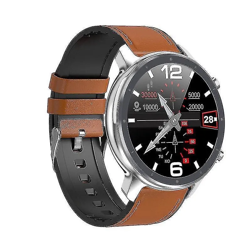 Monitores de atividade smartwatch chronus l11 com tela sensível ao toque de 1,3 polegadas à prova d'água ip68 rastreador de atividades esportes