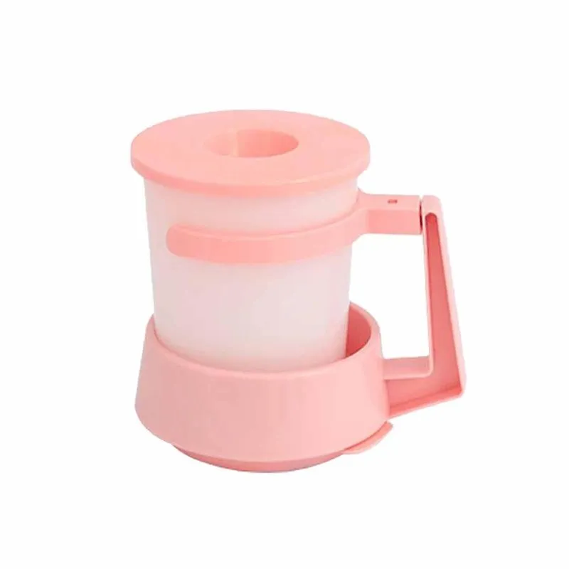 Copo de bebida gelada Copo de cerveja gelada Copo de frutas Copo prático Copo gelado Molde colorido de cubo de