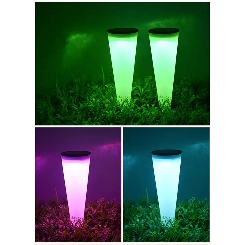 Luz solar decorativa da atmosfera, Ip65 impermeável conduzida luz solar da parede iluminação das paisagens da segurança luz da parede do jardim ao ar livre, 2pc