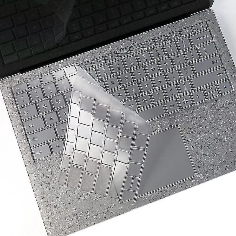 Conjuntos de acessórios de computador laptop tpu impermeável à prova de poeira filme protetor de teclado transparente para microsoft surface go 10