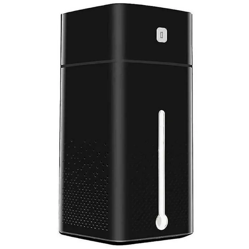 Purificadores de ar preto 1000ml difusor de ar elétrico aroma óleo umidificador night light up difusor casa