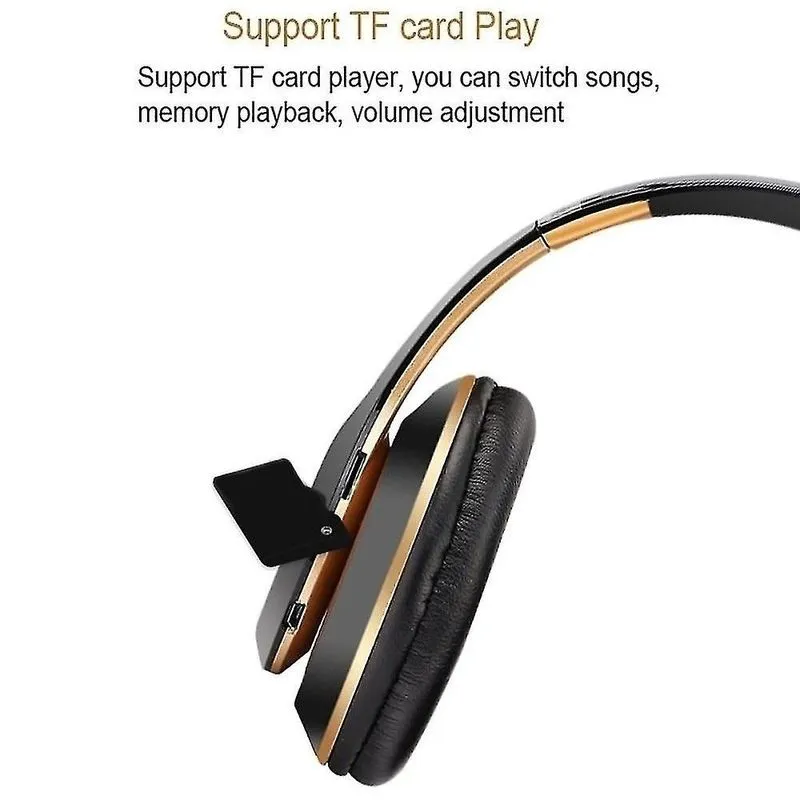 Fones de ouvido fones de ouvido fone de ouvido sem fio bluetooth fones de ouvido estéreo dobrável esporte fone de ouvido handfree