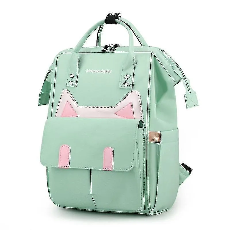 Mochilas verde claro esporte bolsa swagger ao ar livre poliamidas mochila de nylon durável para menino