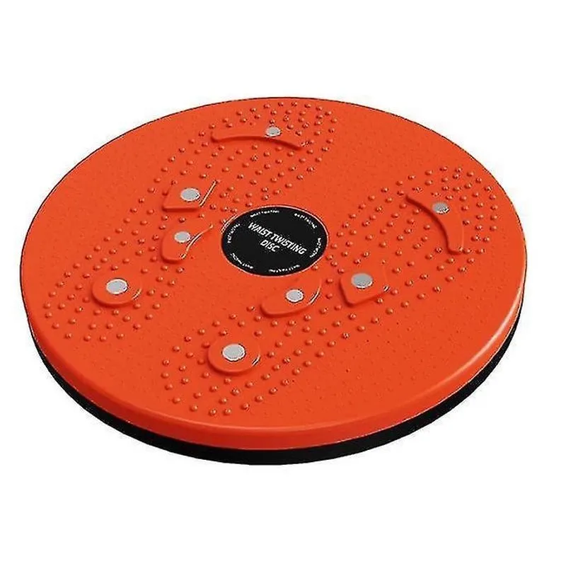Exercitadores de mão exercícios para os pés fitness twister ímã equilíbrio prancha giratória laranja