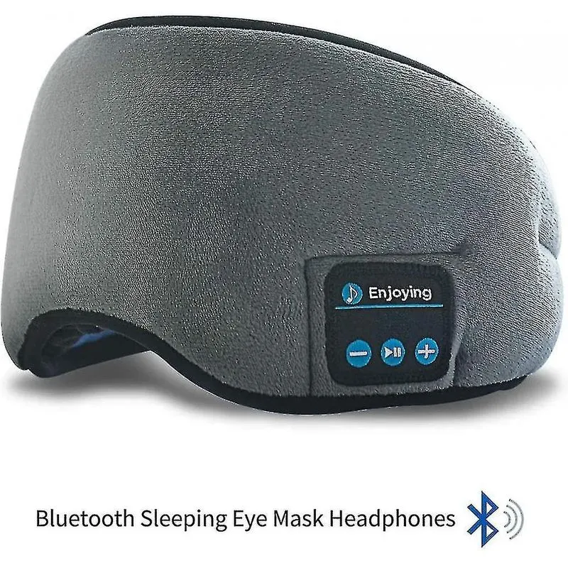 Máscaras para os olhos bluetooth máscara de dormir fones de ouvido 4.2 fone de ouvido bluetooth sem fio música viajar dormir