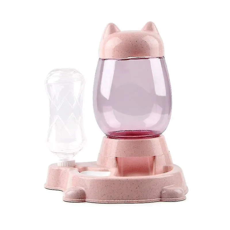 Bebedouros 2.2l alimentador automático para animais de estimação cão gato bebedouro para cães alimentador de água alimentador de gato grande
