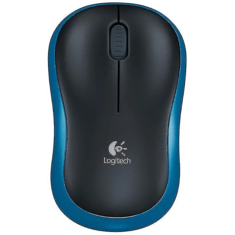 Conjuntos de acessórios de computador logitech m185 2.4ghz 3-keys 1000dpi mouse óptico sem fio alcance sem fio: 10m azul