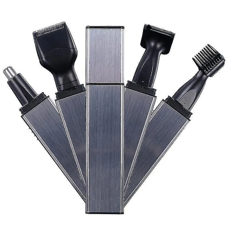 Secadores de cabelo 4 em 1 usb aparador de nariz de ouvido elétrico aparador de cabelo masculino barbeador de barba rosto sobrancelha nariz dispositivo de corte de cabelo