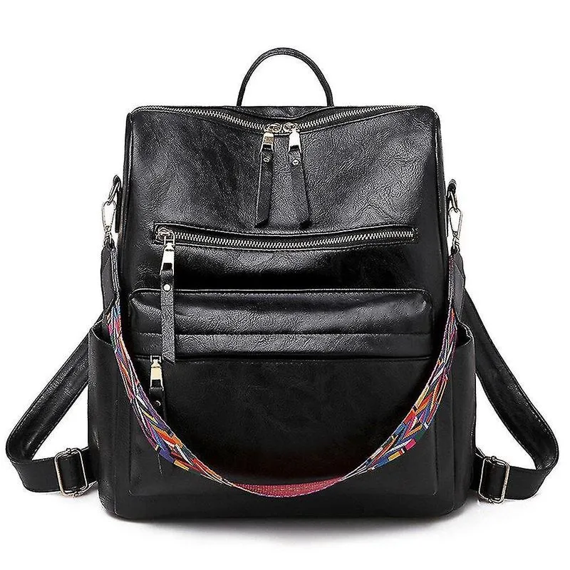 Mochilas bolsa de ombro mochila de viagem de couro pu bolsa escolar de alta qualidade para meninas mochila feminina
