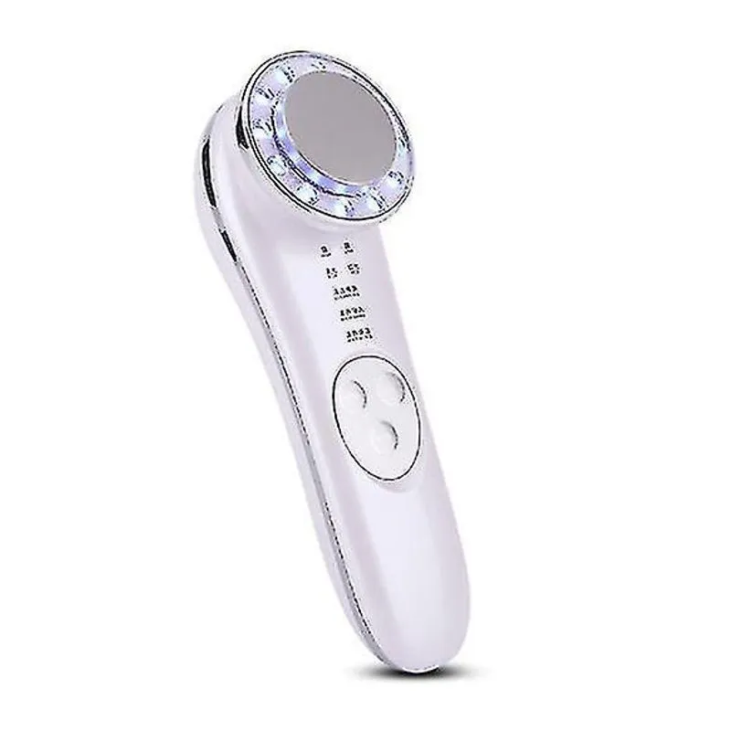 Limpadores faciais rejuvenescimento da pele instrumento de beleza dispositivo facial 7 em 1 levou massageador facial de alta frequência