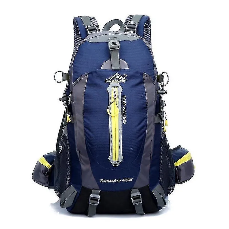 Mochilas masculinas femininas de lazer esportivas mochila de viagem azul escuro