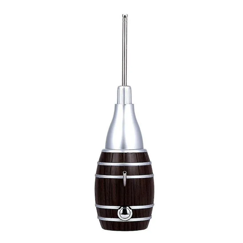 Decantadores decantador elétrico em forma de barril despejadores de vinho bomba de cidra aerador de garrafa de suco de vinho despejador rápido