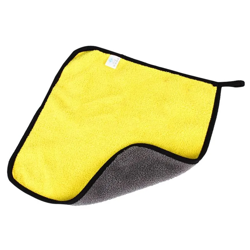 Toalha de pano de limpeza de carro de microfibra Pano de limpeza de vidro de microfibra Pano de prato Pano de polimento e remoção Pano de cozinha para limpar janelas e carros