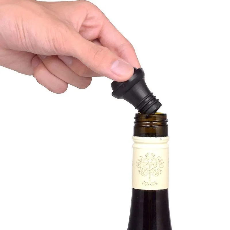 Protetor de garrafa de vinho, rolhas de vácuo, protetor de preservador, conjunto de 8