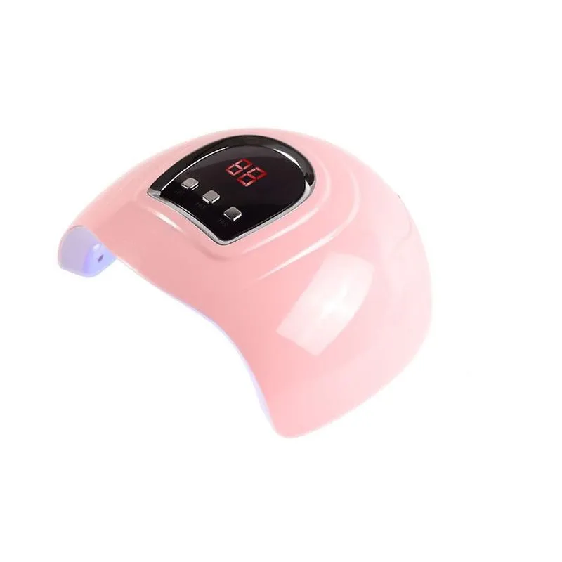 Lâmpada de prego 54w que cura a luz das lâmpadas para o secador conduzido uv do prego do auto sensor do polonês do gel