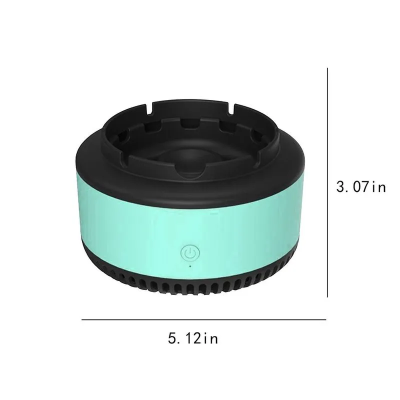 Cinzeiros Smokeles-s para cigarros internos, purificador de ar 2 em 1 multifuncional negativo íon ar mais fresco para casa, escritório, ao ar livre