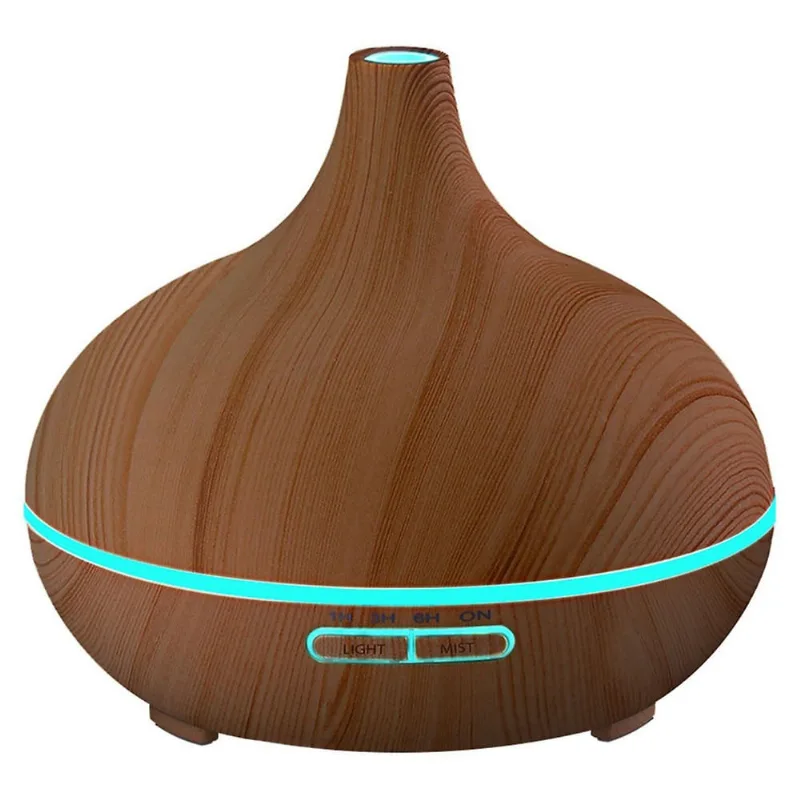Casa Umidificador Difusor de óleo essencial Air Aroma Spray Purificador de luz a vapor