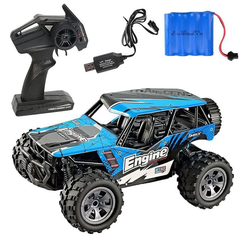 1:20 Escala Rc Car 4d Off Road Veículo 2.4g 20km/h Rádio Controle Remoto Carro