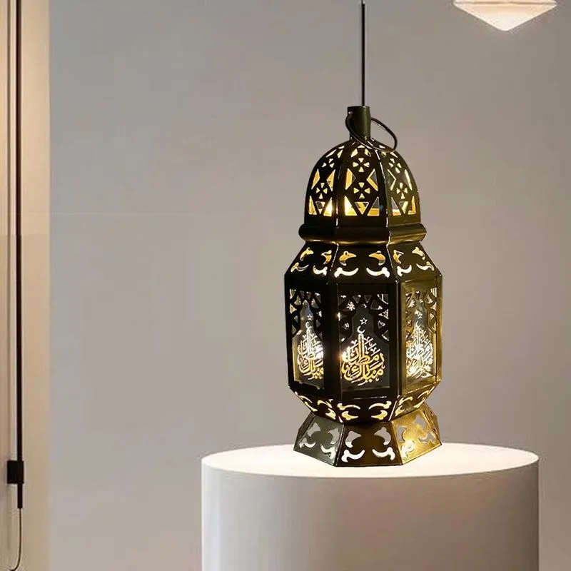 Lâmpada da decoração do Eid al-Fitr da luz muçulmana da luz da noite usada para o Eid al-Fitr Eid
