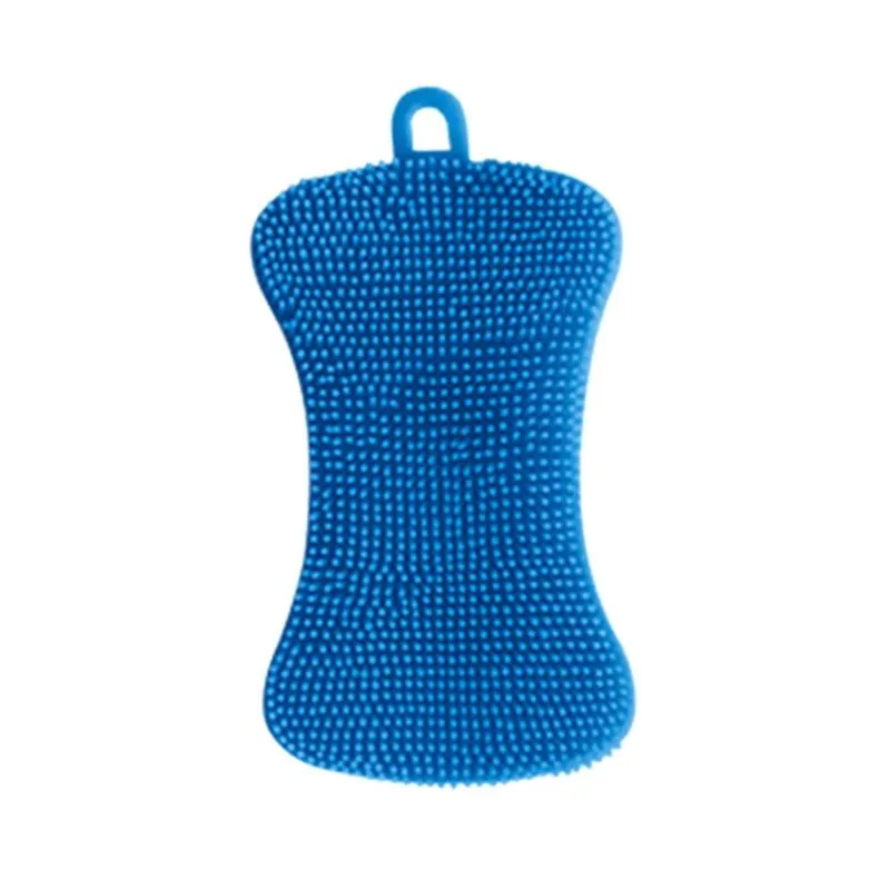 Escova de lavar louça super macia, Escova de limpeza espessada, Pano de lavar louça de cozinha, Almofada de limpeza com sabão