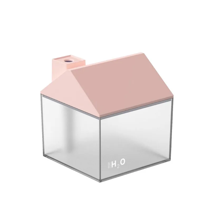 Humidificador colorido conduzido da aromaterapia da casa da luz ambiente, umidificador bonito multifuncional do Usb com ventilador e lâmpada de mesa, decoração criativa para carro, escritório