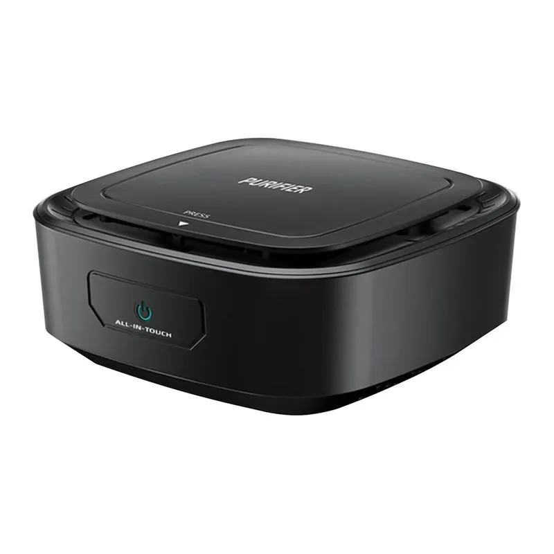 Purificador de ar para quarto de casa, purificadores hepa Filtro Limpador de sala pequena, com botão de toque para carro, fumaça, alergias, pêlos de animais de estimação, removedor, escritório, bedro