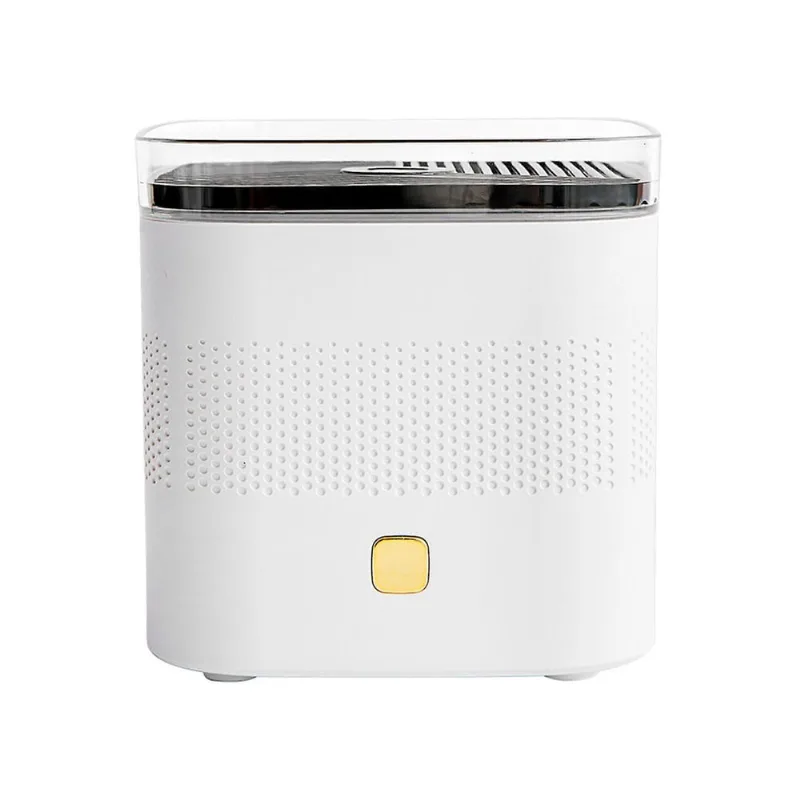 Humidificador de aromaterapia doméstico Rgb, umidificador de mesa Usb Dual Spray, luzes quentes conduzidas para carro, escritório, quarto e sala de estar
