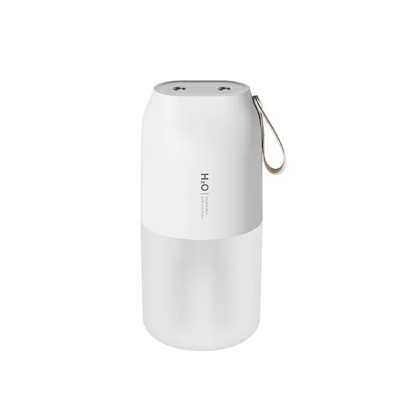 Humidificador de aroma doméstico, umidificador de mesa Usb Dual Spray, luz quente conduzida para carro, escritório, quarto e sala de estar