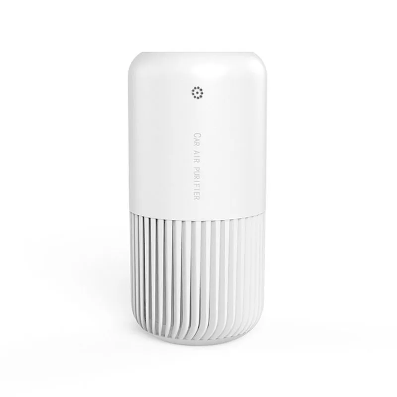Purificador de ar para carro Home Bedroom Purificador de ar portátil Desktop Usb Air Cleaner com iluminação colorida