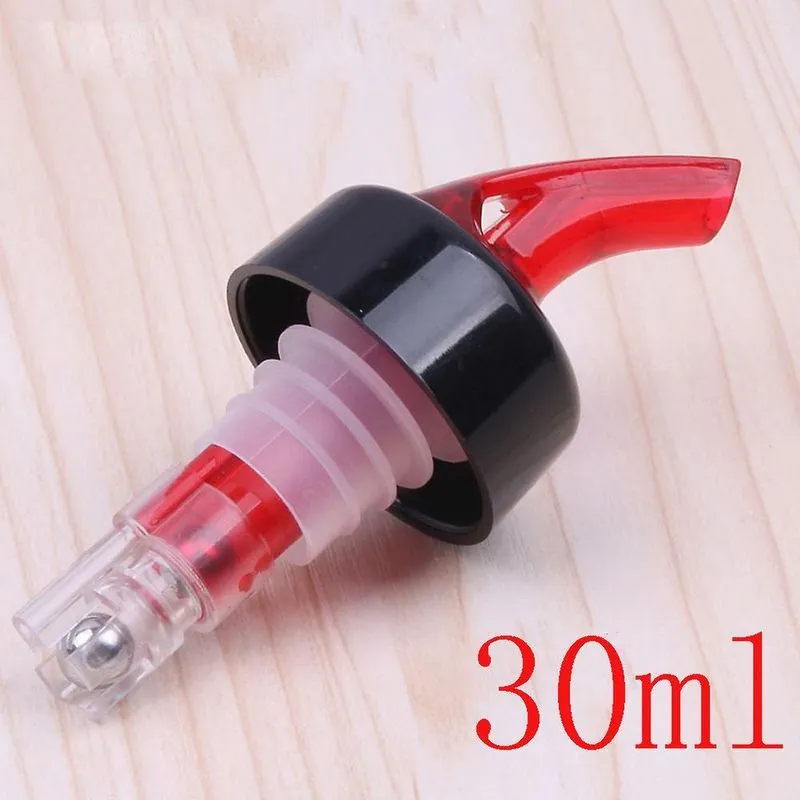 Medida de espírito de plástico Medição Pourer Bebida Garrafa Bar Dispensador de licor de vinho