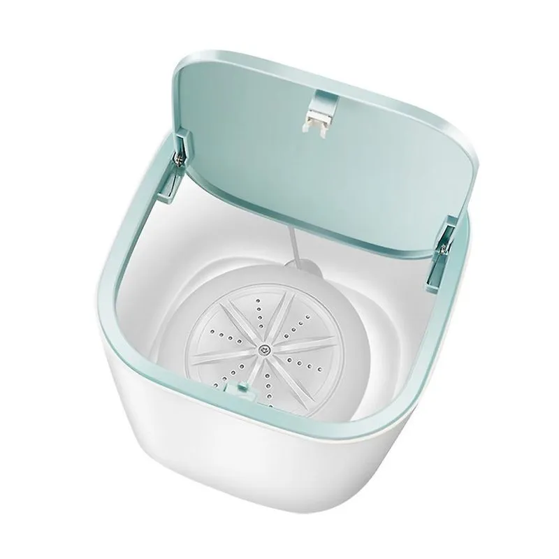 Mini Turbo Washer portátil Usb Underwear Máquina de limpeza em pequena escala