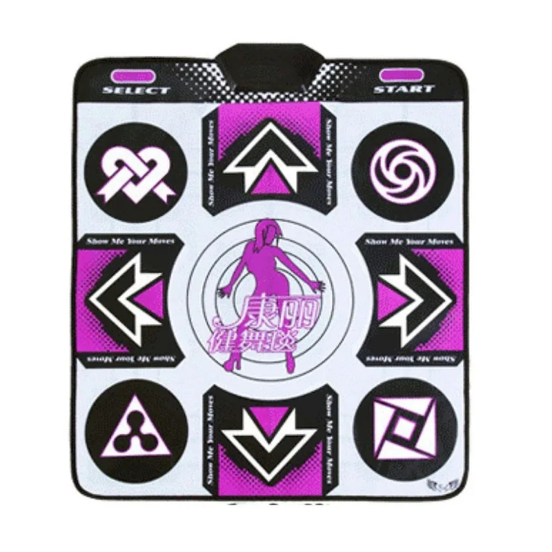 Duplo Usuário Lâmpada Led Dance-mats Antiderrapante Step Pads Sense Game Inglês Para Pc Tv
