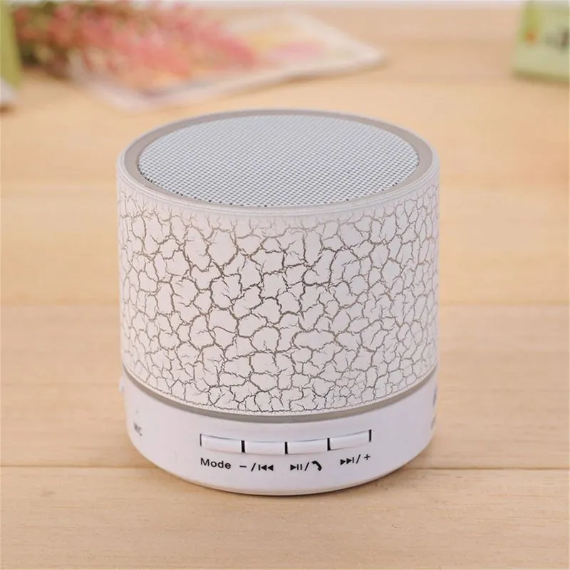 Led Mini Sem Fio Bluetooth Speaker A9 Led Night Light Tf Usb Fm Musical Audio