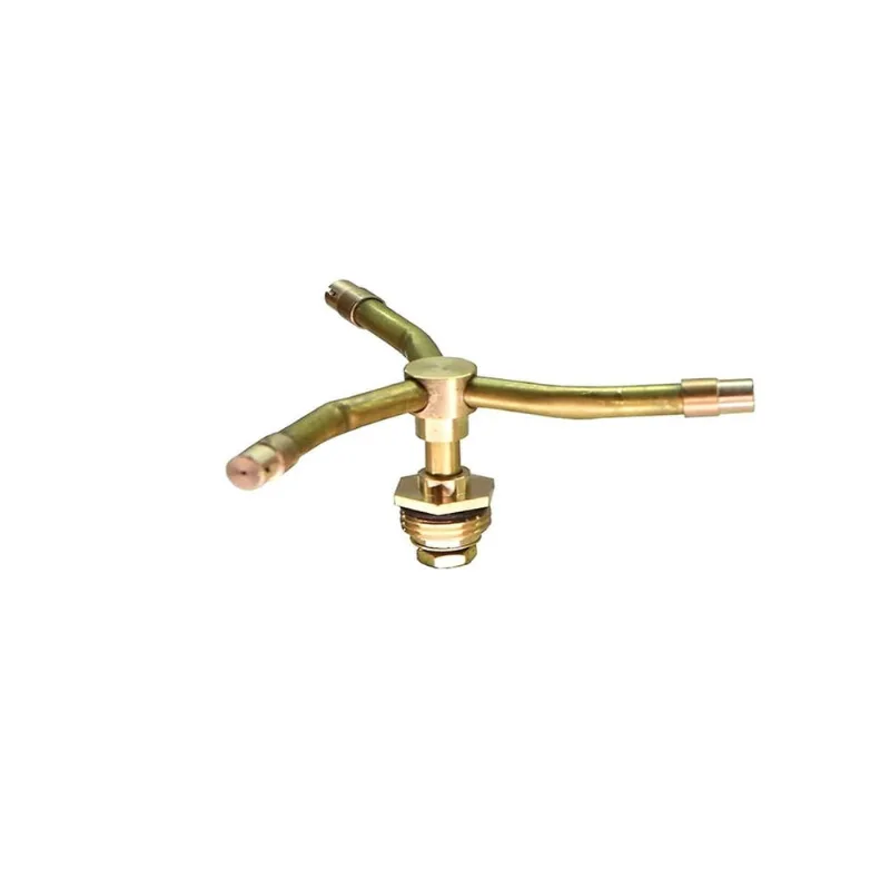 Pulverizador rotativo automático de braço Irrigação de jardim Sprinkler rotativo automático Bocal de rega de latão rotativo