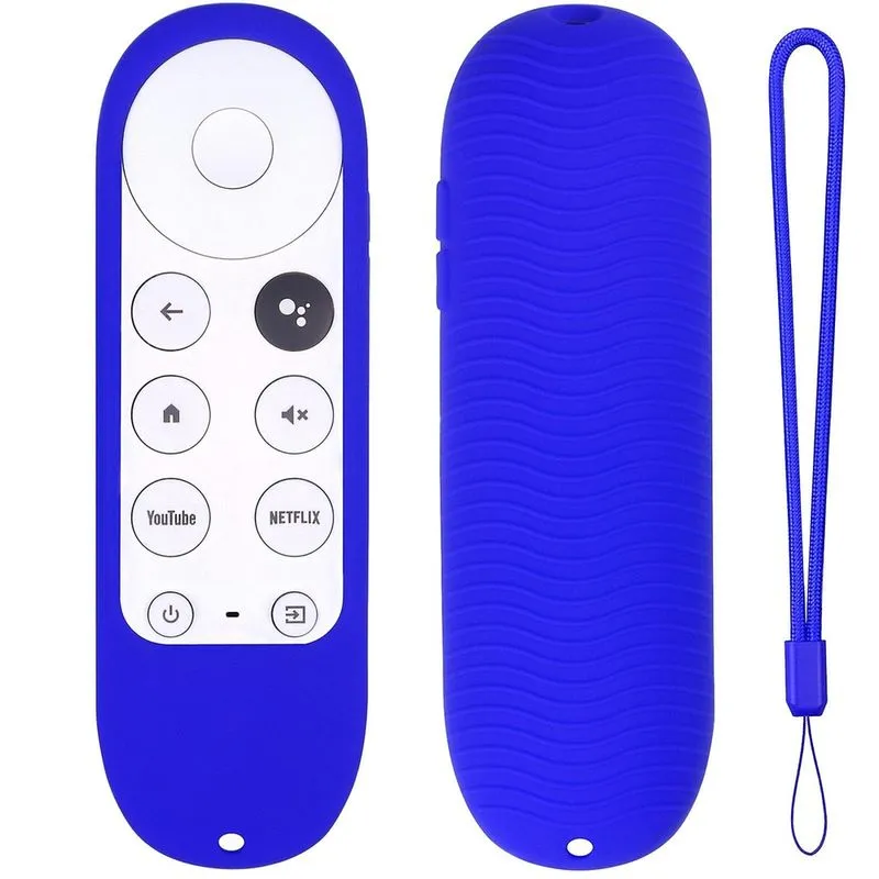 Capa protetora de silicone para cromo fundido com capa à prova de choque remota da tevê do Google