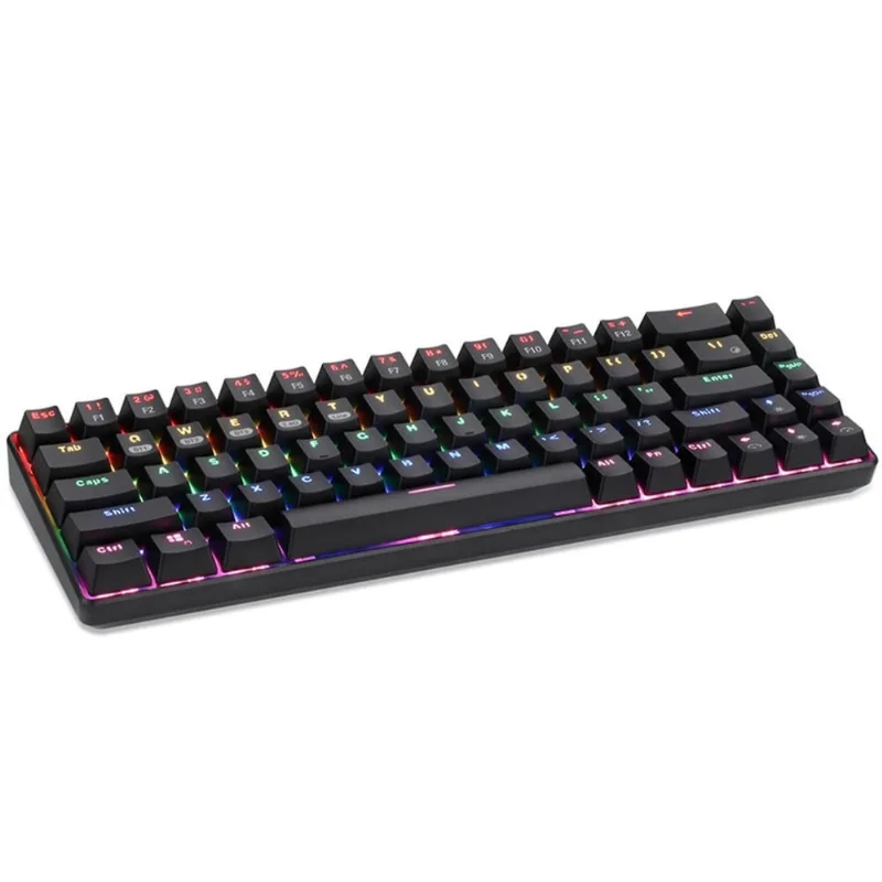 Teclado mecânico Teclado com fio sem fio do modo do multi dispositivo 3 de 68 teclas