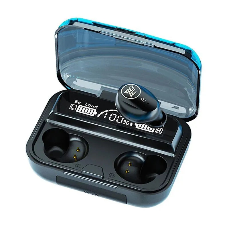Fones de ouvido Bluetooth portáteis M16 Fones de ouvido sem fio com redução de ruído Ipx7