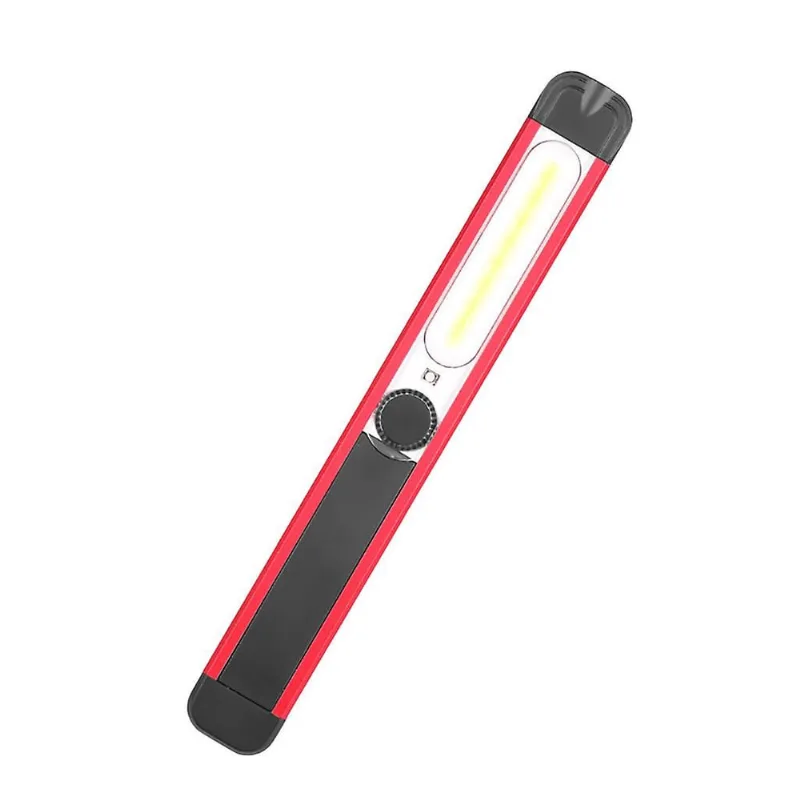 1xsmd + 16xcob + 8xled luz vermelha lanterna usb recarregável led trabalho luz magnética