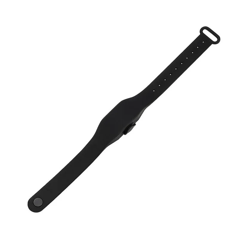 Dispensador de mão de pulseira Este dispensador de desinfetante para as mãos vestível bombeia desinfeta