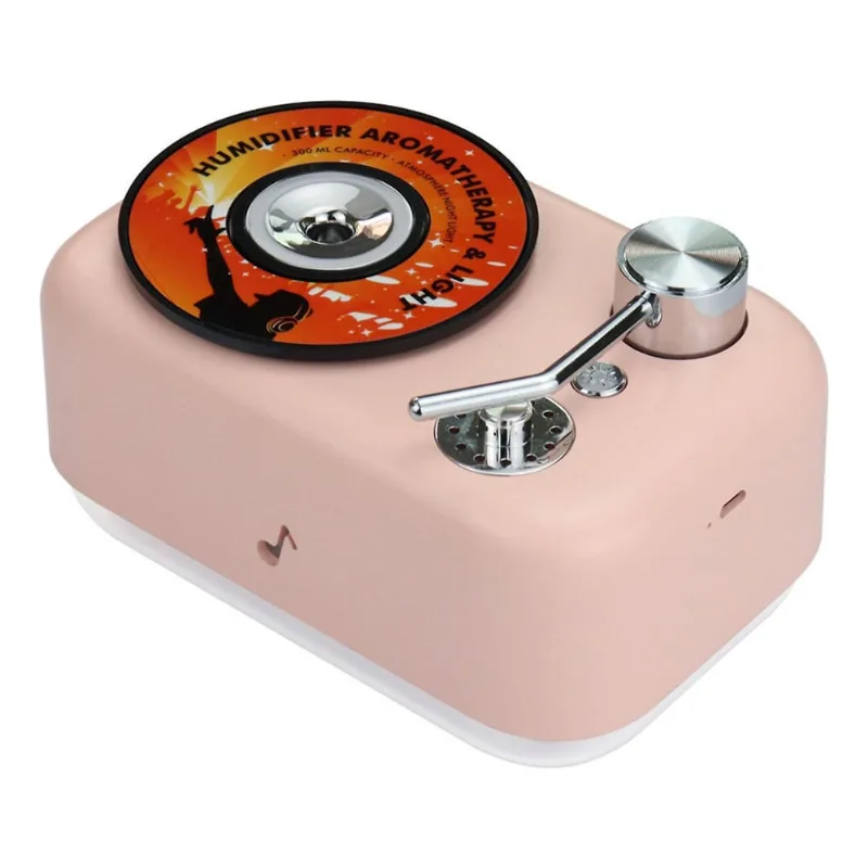 Difusor bonito conduzido do óleo essencial do Usb do mini umidificador para a sala 300ml do escritório do carro