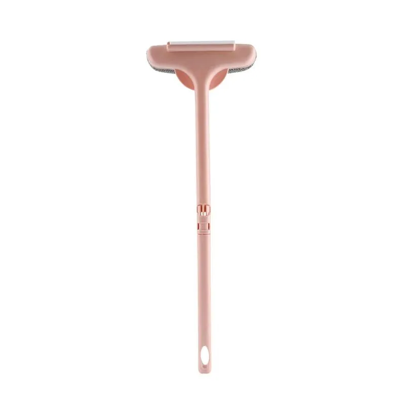 Limpador de tela de malha - 2 em 1 escova de limpeza de janelas, raspador de limpeza de vidro, equipamento de lavagem de escova de tela de janela