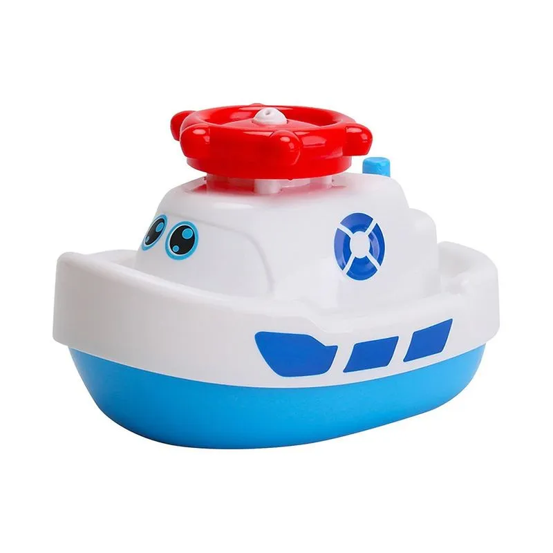 Barcos de pulverização de água de dupla finalidade Barcos a jato de indução automática Brinquedo flutuante