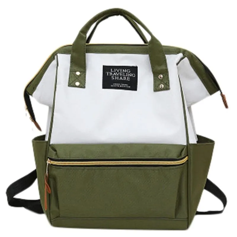 Nova mochila bolsa de estudante de moda bolsa de viagem ao ar livre bolsa de ombro casual